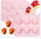 Mothers Day Rose Shape 1 Count 6 Cavity Mothers Day Silicone Mold